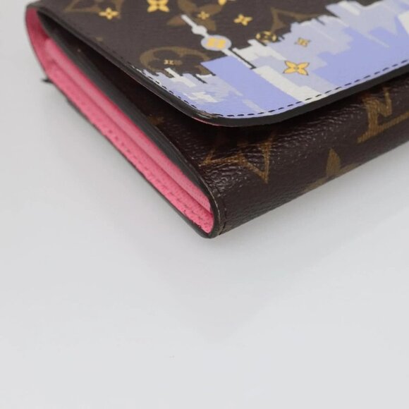 LOUIS VUITTON Monogram Vivienne Portefeuille Sarah Wallet M68491 LV Auth 141194M - Picture 3 of 16